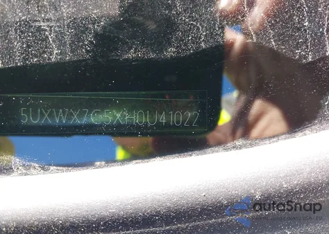 2017 BMW X3 xDrive35I from USA, damaged, VIN 5UXWX7C5XH0U41022